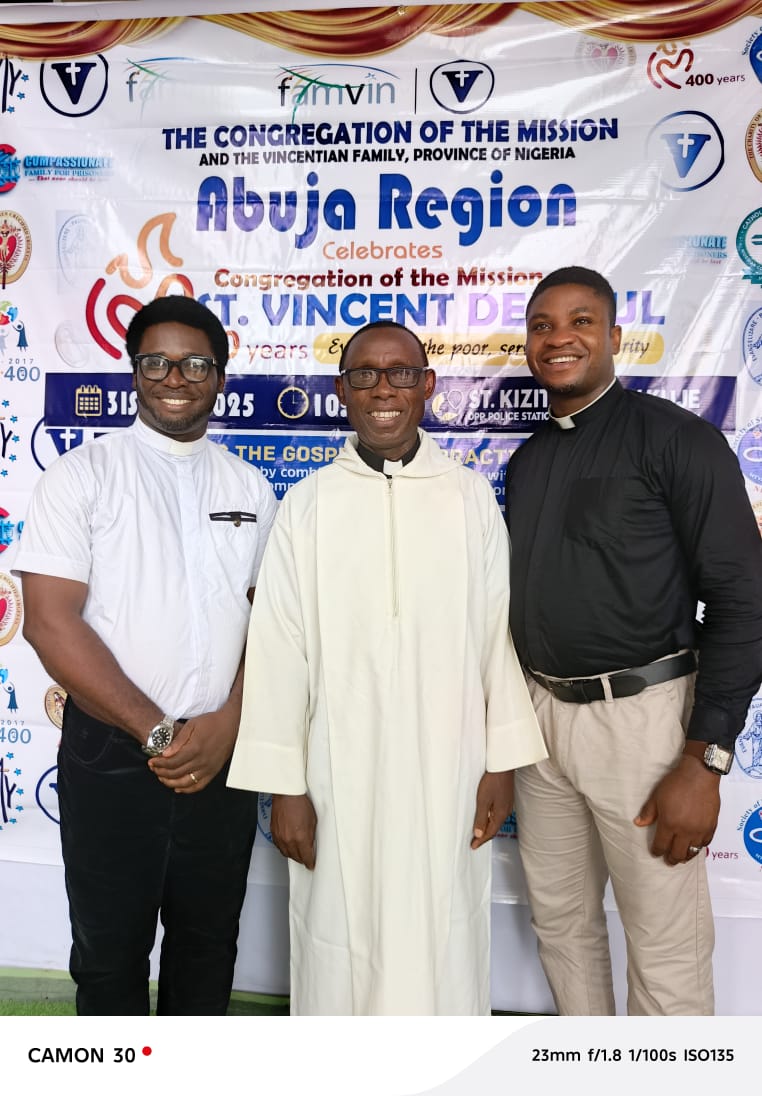 Vincentian Family leaders celebrating the charism of Saint Vincent de Paul
